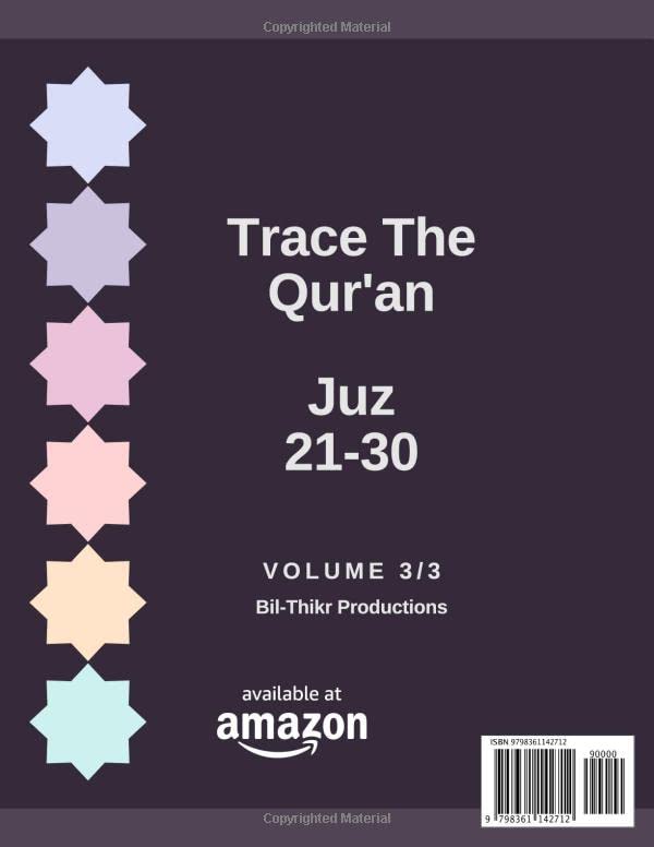 Trace The Qur’an: Juz 21-30 | The Storepaperoomates Retail Market - Fast Affordable Shopping