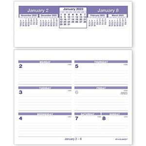 AT-A-GLANCE 2023 Weekly Desk Calendar Refill, Flip-A-Week, 6″ x 7″ (SW705X50)