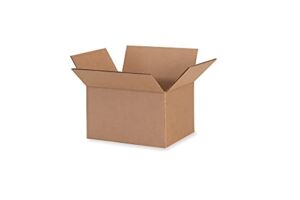 M-Pak Shipping Corrugated Boxes, 10 x 8 x 6 Kraft Box Packaging Pack of 25 (Medium)