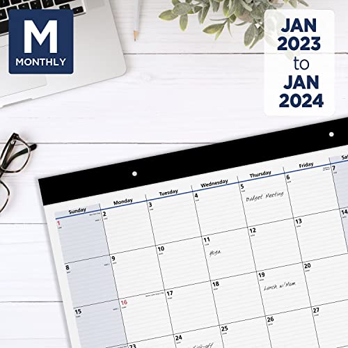 AT-A-GLANCE 2023 Monthly Desk Calendar, Desk Pad, QuickNotes, 22″ x 17″, Standard (SK70000) | The Storepaperoomates Retail Market - Fast Affordable Shopping