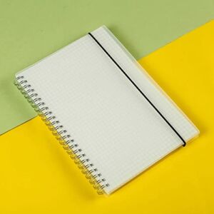 Zymon Advanced Notebook Dot Matrix A6 Transparent pp Shell Notebook Coil Book A4 Spiral on The Hand Book B5 Cornell Square Notepad