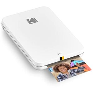 KODAK Step Slim Instant Mobile Photo Printer – Wirelessly Print 2×3” Photos on Zink Paper with iOS & Android Devices