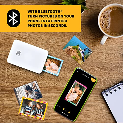 KODAK Step Slim Instant Mobile Photo Printer – Wirelessly Print 2×3” Photos on Zink Paper with iOS & Android Devices | The Storepaperoomates Retail Market - Fast Affordable Shopping