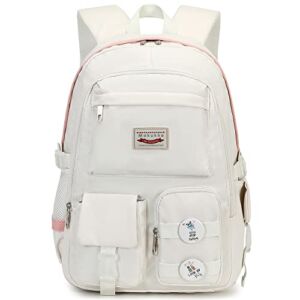 Makukke School Backpacks for Teen Girls – Laptop Backpacks 15.6 Inch College Bookbag Anti Theft Women Casual Daypack