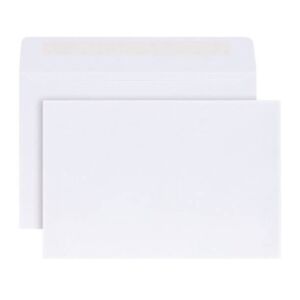 Reskid 6″ x 9″ Booklet Envelopes, Gummed Seal, for Mailing or Storage, 24 lb White Wove, 500 per Box