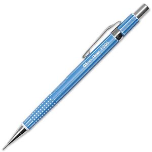 Pentel P205-RC Mechanical Automatic Pencil – Limited Edition – Retro Blue Striped – 0.5mm – Single
