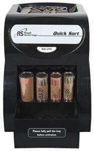 Royal Sovereign Electric Coin Sorter, Patented Anti-Jam Technology, 1 Row of Coin Counting (QS-2AN)