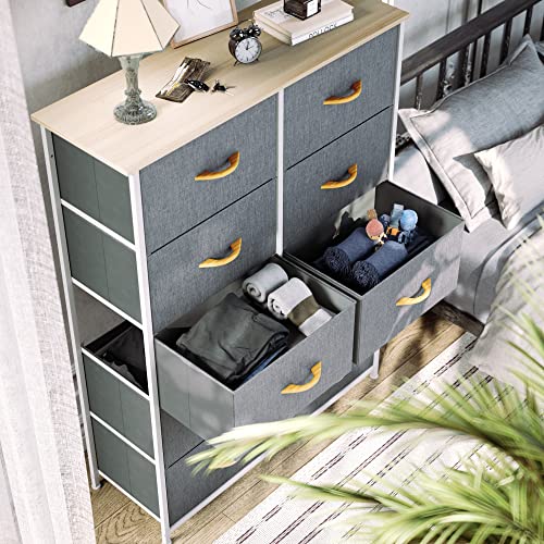 YITAHOME 10 Drawer Dresser (Coffee) & 10 Drawer Dresser (Gray) | The Storepaperoomates Retail Market - Fast Affordable Shopping