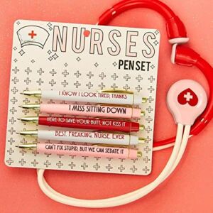 5PCS Nurses Pen Set, Best Gift for Colleague Nurses