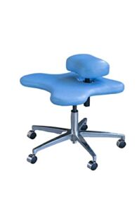 Cross-Legged Kneeling Chair for Sitting Cross Legged Swivel Cross Legged Chair，Adjustable seat Depth，Kneeling Chair forhome Office Desk Chair. (Bean Paste Green)