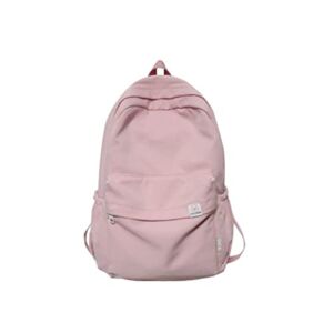 Kawaii Backpack, Aesthetic Cute School Girls Backpacks, Backpack for Girls Teens Preppy School Supplies Aesthetic Daypack (Pink)