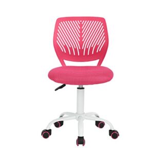 Homy Casa Inc Carnation Pink Chair
