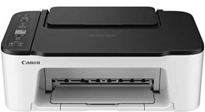 Canon PIXMA TS Series Wireless All-in-One Color Inkjet Printer, Black – Print, Scan, Copy for Home Office – 1.5 Segment LCD Display, 4800 x 1200 dpi, USB and WiFi Connection – BROAG Printer_Cable