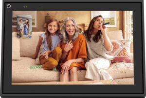 FacebookPortal – Smart Video Calling for The Home with 10” Touch Screen Display – Black