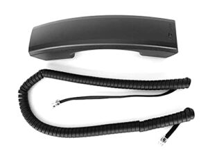 The VoIP Lounge HD Voice Handset with Curly Cord for Polycom VVX 250/350 / 450 IP Phone