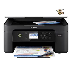 Epson Expression Home XP-41 05 Small All-in-One Color Inkjet Printer – Print Copy Scan – Wireless – USB – Mobile Printing – Auto Duplex Printing – 2.4″ Display – Print Up to 10 PPM + iCarp HDMI Cable