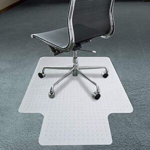 Office Desk Chair Mat for Carpet Floor Protection,Home Office Chair Under Executive Computer Desk (47.24 x 35.43 x 0.08)/inch