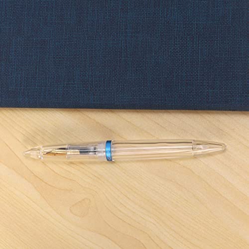 Melitt 0.5mm Nib Fountain Pen with Eyedropper High Capacity Transparent Pens Office School Supplies for Student Writing Gifts Stationery | The Storepaperoomates Retail Market - Fast Affordable Shopping
