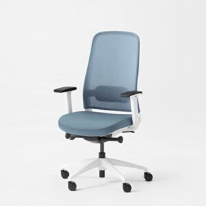Fully Alani Desk Chair – White/Blue