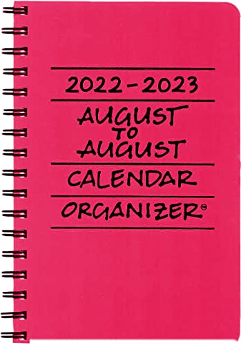 2022-2023 August to August School Year Calendar Organizer, Journal, & Assignment Book, Fuchsia (Pink) | The Storepaperoomates Retail Market - Fast Affordable Shopping
