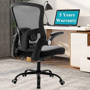 Nobofeeling Office Chair, High Back Desk Chair with 5 Years Warranty and Adjustable Lumbar Support, Swivel Task Chair with Soft Seat & Ergonomic Backrest for Pain Back, Computer Chair for Heavy People