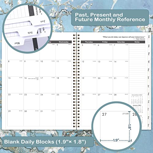2023-2024 Monthly Planner/Calendar – 2 Year Monthly Planner 2023-2024, Jan 2023 – Dec 2024, 9″ x 11″, Planner with Monthly Tabs, Twin-Wire Binding, Double-Side Pocket, Perfect Organizer | The Storepaperoomates Retail Market - Fast Affordable Shopping