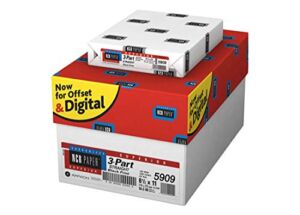 8.5 x 11 Superior Carbonless Paper, 3 Part Straight/Forward (Bright White/Canary/Pink), 1670 Sets, 5000 Sheets, 10 Reams (FULL CASE)