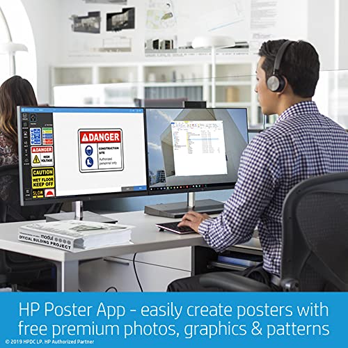 HP DesignJet T200 Large Format 24-inch Plotter Printer, with Modern Office Design (8AG32A) | The Storepaperoomates Retail Market - Fast Affordable Shopping
