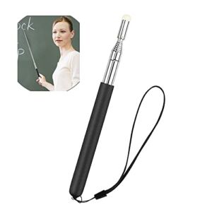 Telescopic Teachers Pointer,Hand Pointer Telescopic Retractable Pointer, Handheld Presenter Classroom Whiteboard Pointer,Teaching Pointer Extended to 39 Inches (1)