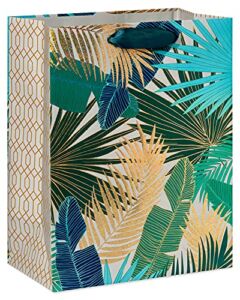 Papyrus 13″ Large Gift Bag (Tropical) for Birthdays, Weddings, Bridal Showers, Baby Showers and All Occasions (1 Bag)