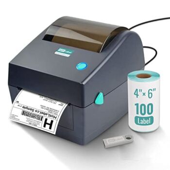 HotLabel S8 Shipping Label Printer -100 4×6 Mailing Thermal Labels, USB Barcode Desktop Thermal Shipping Label Printer for UPS USPS FedEx Ebay Etsy Shopify Packages Postage Label Writer Windows Mac | The Storepaperoomates Retail Market - Fast Affordable Shopping