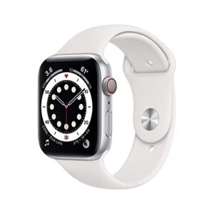 Apple Watch Series 6 (GPS + Cellular, 44mm) – Aluminum Case (Renewed)