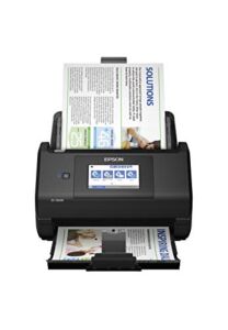 Epson Workforce ES-580W Wireless Color Duplex Desktop Document Scanner for PC and Mac with 100-sheet Auto Document Feeder (ADF) and Intuitive 4.3″ Touchscreen
