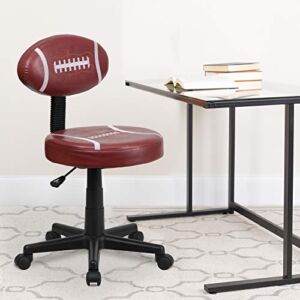 BizChair Football Swivel Task Office Chair