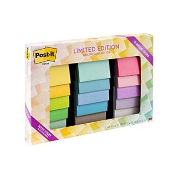 Post-it Super Sticky Notes, Limited Edition Color Collection, 3×3 in, 15 Pads/Pack, 45 Sheets/Pad (654-15SSALL) | The Storepaperoomates Retail Market - Fast Affordable Shopping