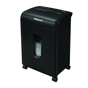 Fellowes 62MC 10-Sheet Micro-Cut Home and Office Paper Shredder with Safety Lock