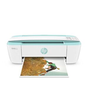 HP DeskJet 3755 Compact All-in-One Wireless Printer with Mobile Printing, HP Instant Ink & Amazon Dash Replenishment ready – Seagrass Accent (J9V92A) (Renewed)