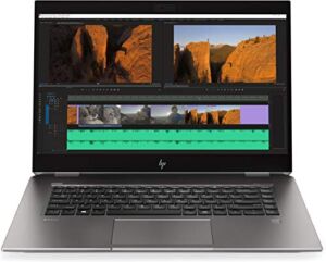 HP ZBook Studio G5 15.6″ LCD Mobile Workstation – Intel Core i7 (8th Gen) i7-8750H Hexa-core (6 Core) 2.20 GHz – 32 GB DDR4 SDRAM – 512 GB SSD – Windows 10 Pro – in-Plane Switching (IPS) Technolo