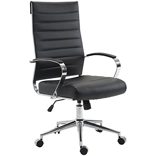 Edgemod Tremaine High Back Management Chair in Black | The Storepaperoomates Retail Market - Fast Affordable Shopping