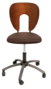 Studio Designs Brown/Pewter Wood Metal Plastic Ponderosa Sonoma Chair