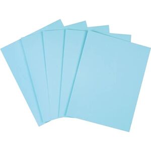 Staples 490947 Pastel Colored Copy Paper 8 1/2-Inch X 11-Inch Blue 500/Ream (14786)