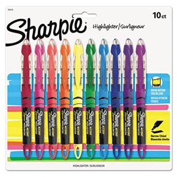 Sharpie 24415Pp Accent Liquid Pen Style Highlighter Chisel Tip Assorted 10/Set | The Storepaperoomates Retail Market - Fast Affordable Shopping