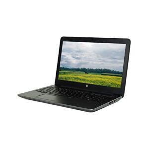 HP Zbook 15 G3 15.6 FHD Laptop, Core i7-6820HQ 2.7GHz, 32GB, 512GB Solid State Drive, Windows 10 Pro 64Bit, CAM, NVIDIA Quadro M1000M (Renewed)