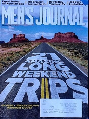 Men’s Journal Magazine November 2015 | The Storepaperoomates Retail Market - Fast Affordable Shopping