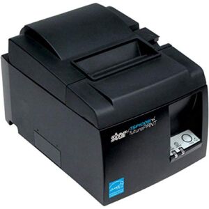 Star Micronics TSP100 Series, Thermal Receipt Printer, Gray, USB, USB Cable, Internal Power Supply