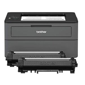 Brother Compact Monochrome Laser Printer, HL-L2370DWXL Extended Print, Up to 2 Years of Printing Included, Wireless Printing, Amazon Dash Replenishment Ready