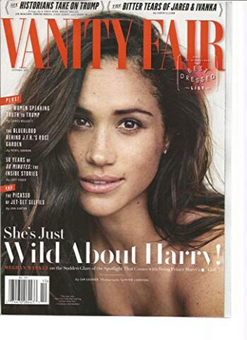 Vanity Fair Magazine (October, 2017) Meghan Markle Cover | The Storepaperoomates Retail Market - Fast Affordable Shopping