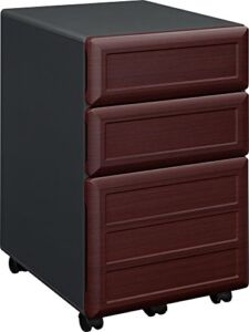 Ameriwood Home Pursuit Mobile File Cabinet, Cherry