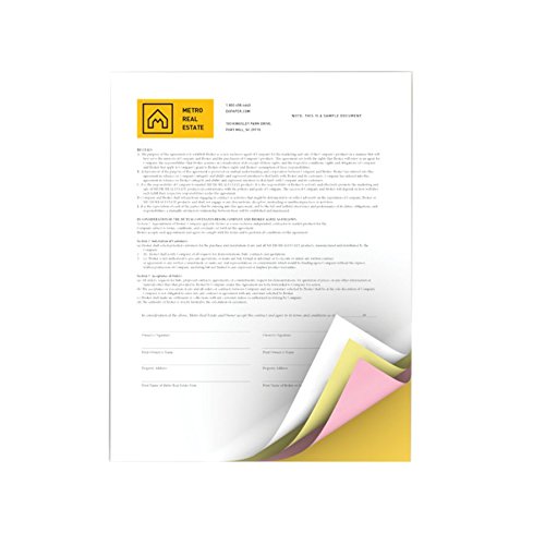 Xerox Premium Digital Carbonless Paper 4-Part Straight Collated White/Yellow/Pink/Gold, 8.5″ x 11″ (3R12430) | The Storepaperoomates Retail Market - Fast Affordable Shopping