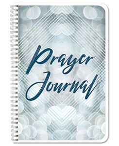 BookFactory Prayer Journal/Bible Journal Prayer Diary/Devotional Log Book – 100 Pages, Wire-O, 6″ x 9″ (JOU-100-69CW-PP-(Prayer))